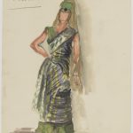 [La Tragédie de Salomé : six maquettes de costumes / par René Piot] 1919Bibliothèque nationale de France, département Bibliothèque-musée de l'opéra, D216-75 (1-6) Source : https://bit.ly/2TcTHsI