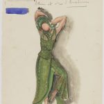 [La Tragédie de Salomé : six maquettes de costumes / par René Piot] 1919Bibliothèque nationale de France, département Bibliothèque-musée de l'opéra, D216-75 (1-6) Source : https://bit.ly/2TcTHsI