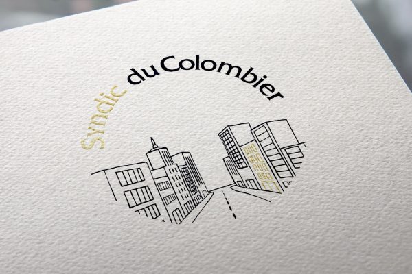 Syndic du colombier - logotype - Agathe Design Studio